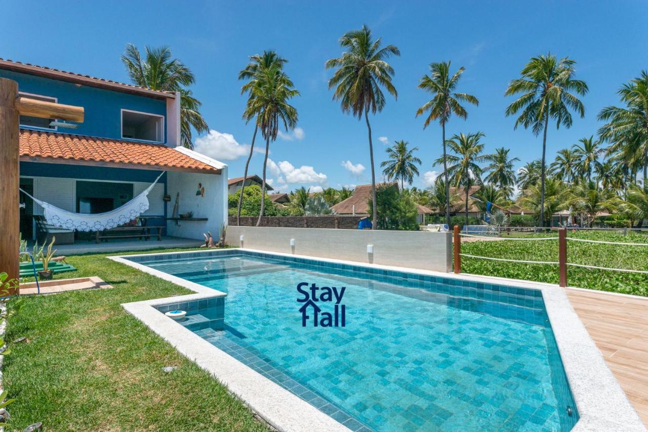 Villa Casa-4Qts-Beira Mar-Piscina E Cozinheira-Sh038 Praia dos Carneiros Esterno foto